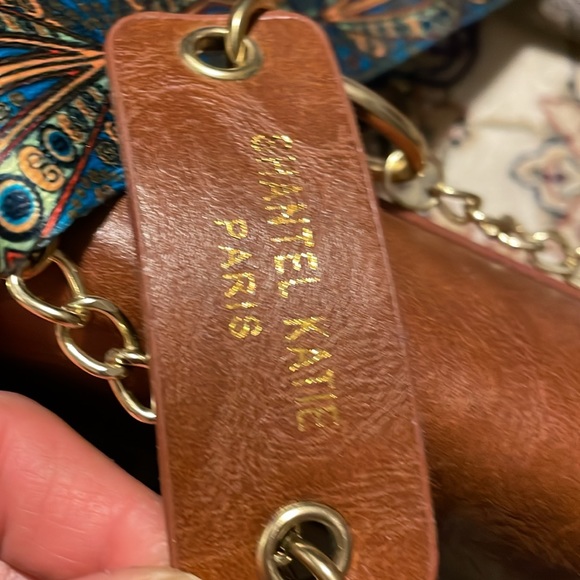 Shantel Katie Paris Faux Leather Crossbody NWOT - Picture 4 of 12